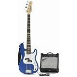 3/4 Size Junior Bass Guitar & Amp BLUE