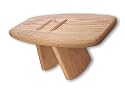 Oak Zen Master Meditation Stool Seiza Bench