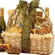 Glittering Gold Best Wishes Gourmet Food Gift Basket