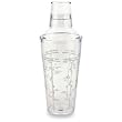 3 Piece Acrylic Cocktail Shaker Set 20 oz.