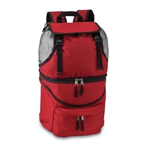 Picnic Time Zuma Insulated Cooler Backpack, Red