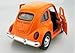 Vidatoy 1:38 Diecast Pull-Back Racers Play Vehicle Let Go Car Toy-Orange