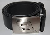 Dale Earnhardt Jr. #8 Black Leather Driver Belt with Silver Buckle
