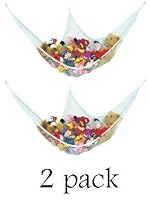  2 JUMBO TOY HAMMOCK Nets Organize Stuffed Animals from Prince Lionheart