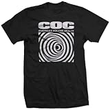 CORROSION OF CONFORMITY COC heavy metal band BW SHIRT
