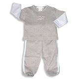 Mish Mish - Newborn Baby Boys Long Sleeved Pant Set, Grey