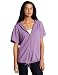 Oakley Women's Fly Fleece Short sleeve Dolman, Chrome Purple, Small