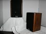 KLH 300S 100W 2-Way Bookshelf Speakers (Black with Wood Grain Side Panels)