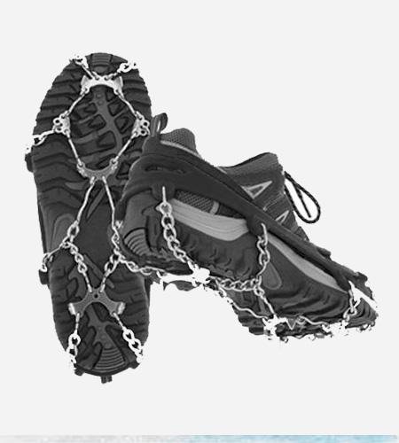 Kahtoola MICROspikes (Noir Moyenne 40-43) crampons randonnées chaussure anti glisse