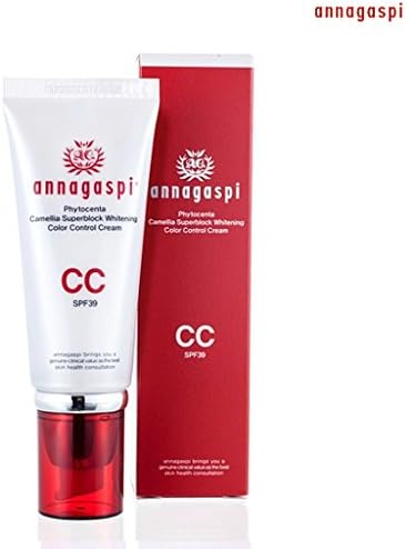 [AGSKINLAB] Annagaspi Superblock Whitening Color Control Cream SPF39