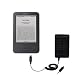 Solar Powered Rechargeable External Battery Pocket Charger for the Amazon Kindle Latest Generation ( Wi-Fi Free 3G 6in. 9.7in. ) - uses Gomadic TipExchange Technology