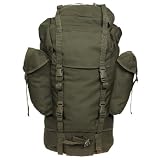 German Military Water-Resistant Rucksack Bag 65L Olive