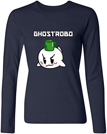 Women's Ghost Robo Long Sleeves T Shirts