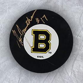 STAN JONATHAN Boston Bruins SIGNED Hockey PUCK