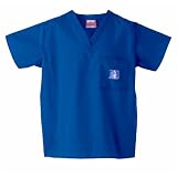 Duke Blue Devils NCAA Classic Scrub 1 Pocket Top (Royal)