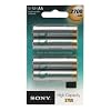 Sony NHAAB4FN - Pilas recargables de Ni-Mh AA 1.2 volts, 2.700 mAH, 4 unidades