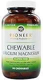 Calcium Magnesium Dark Chocolate- Gluten Free Pioneer (Verified Gluten Free) 90