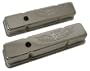 1958-86 Chevy Small Block 283-305-327-350-400 Tall Steel Valve Covers - V8 Logo