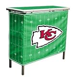 NFL Kansas City Chiefs Aluminum High Top Folding Tailgate Table With Carrying Case