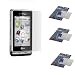 Clear Durable Reusable LCD Screen Protector -3 Packs for Verizon LG Dare VX9700 VX-9700 Cell Phone