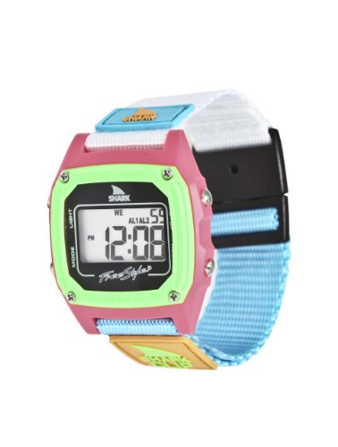 Freestyle Men’s FS84861 Shark Clip Classic Retro Television Screen Case Digital Watch