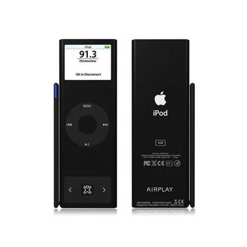 XtremeMac Airplay Boost FM Transmitter for iPod nano 2G (Black)