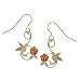 Black Hills Gold 10K Hummingbird Earrings