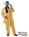 Zoot Suit (Yellow) Adult Costume