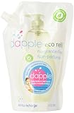 Dabble Refill Pack Baby Bottle and Dish Liquid, Fragrance Free, 34 Fluid Ounce