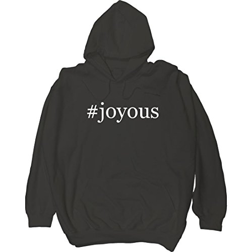 #joyous – Hashtag Adult Men’s Hoodie, Black, Large