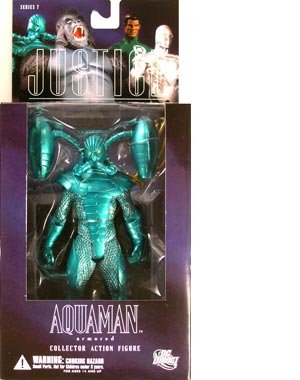  DC Direct Alex Ross Justice Aquaman Figure - (Armored) Justice League Series 7