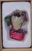 Taz Looney Tunes Hard Plastic Christmas Ornament From 1990-91