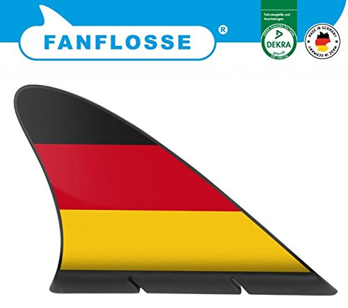 Die Fanflosse – das Original, Deutschland Flagge Deutschland Fanartikel EM ~~~~~ schneller Versand innerhalb 24 Stunden ~~~~~
