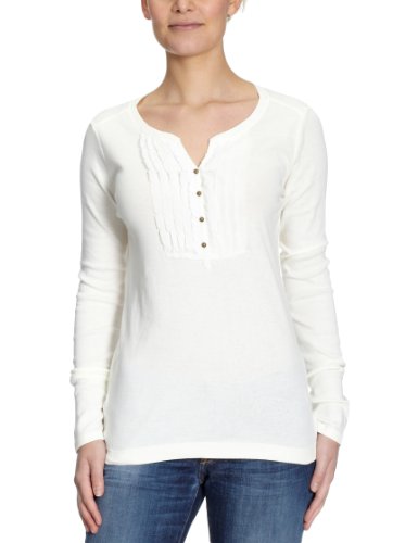 Eddie Bauer Damen Langarmshirt, D3159237, Gr. 48/50 (XL), Elfenbein (Elfenbein) Preisvergleich