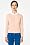 L!VE Long Sleeve Pointelle Knit Crewneck Sweater