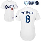 Don Mattingly Los Angeles Dodgers Authentic Home Cool Base Jersey By Majestic