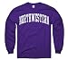 Northwestern Wildcats Purple Arch Long Sleeve T-Shirt