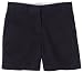 Dockers Girls 2-6x Flat Front Short-School Uniform,Navy,6x