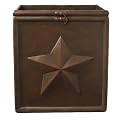 Country Treasures Waste Basket - Multicolor (7.00" x 8.75" x 9.25")