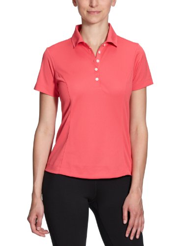 Nike Damen Polo Shirt DRI-FIT TECH PIQUE, aster pink/white, S, 257824-662 Preisvergleich