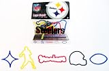 Forever Collectibles NFL Pittsburgh Steelers Logo Bandz 2nd Version