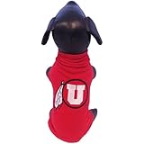 NCAA Utah Runnin Utes Cotton Lycra Dog Tank Top