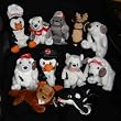 Coca Cola Bean Bags - in storage since 1997 - Penguin Chef