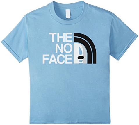Kids The No Face TShirt 8 Baby Blue