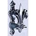 Sword Hanger (Set of two) Gothic Medieval Fleur-de-Lis (the digital angel)