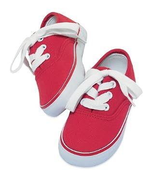 Red Canvas Shoes