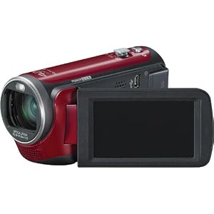 Panasonic HDC-TM80R HD Twin Memory Camcorder (Red) $269.99 