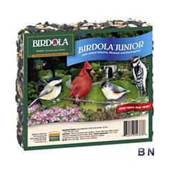 Birdola Woodpecker Junior Cake for Small Birds (8-oz cake) by Birdola