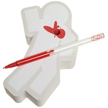 3B Scientific Murder Ink Sticky 300 Page Notepad and Pen Set