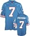Dan Pastorini Houston Oilers Blue NFL Premier Throwback Jersey